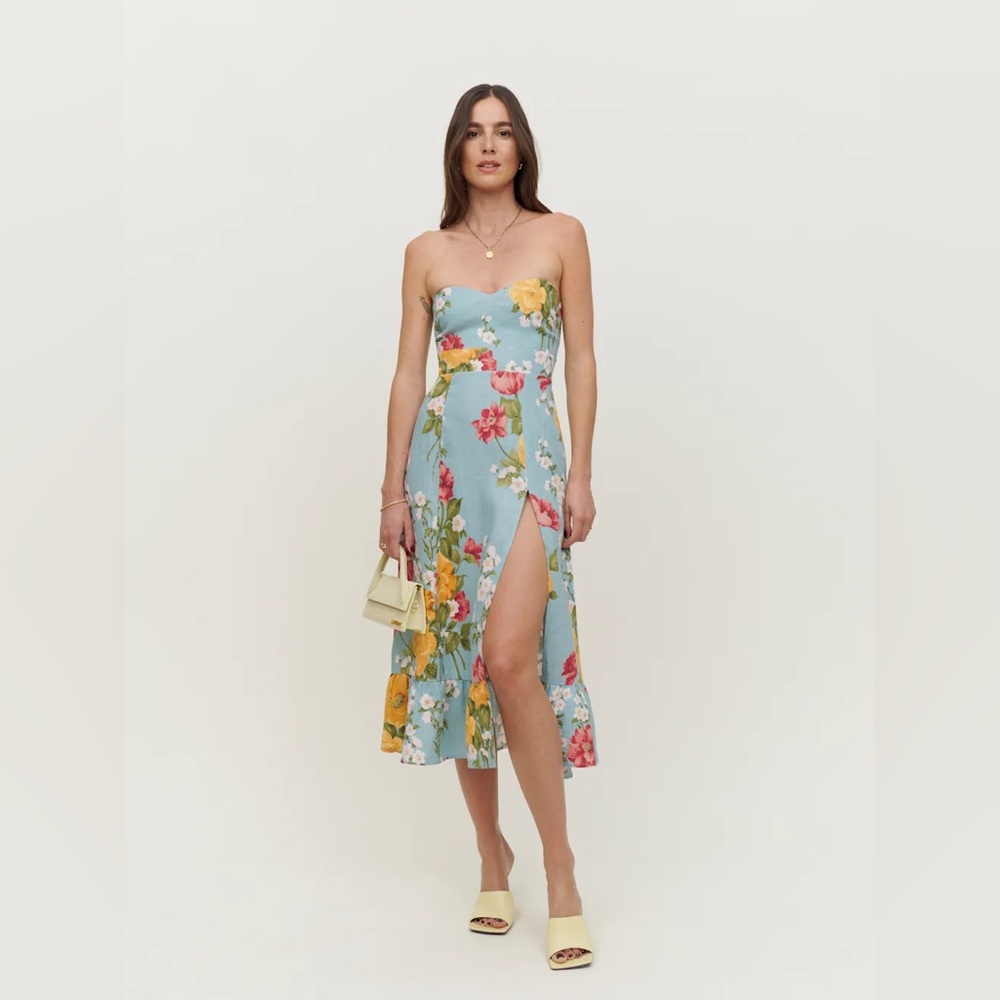 Reformation Amagansett Linen Dress